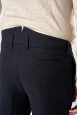 CALI cotton wool dobby navy 4215