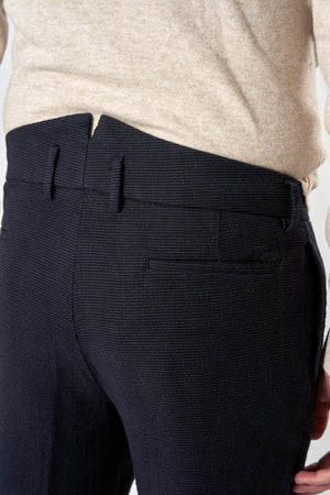CALI cotton wool dobby navy 4215