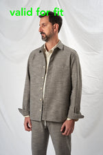 CALI cotton wool dobby navy 4215