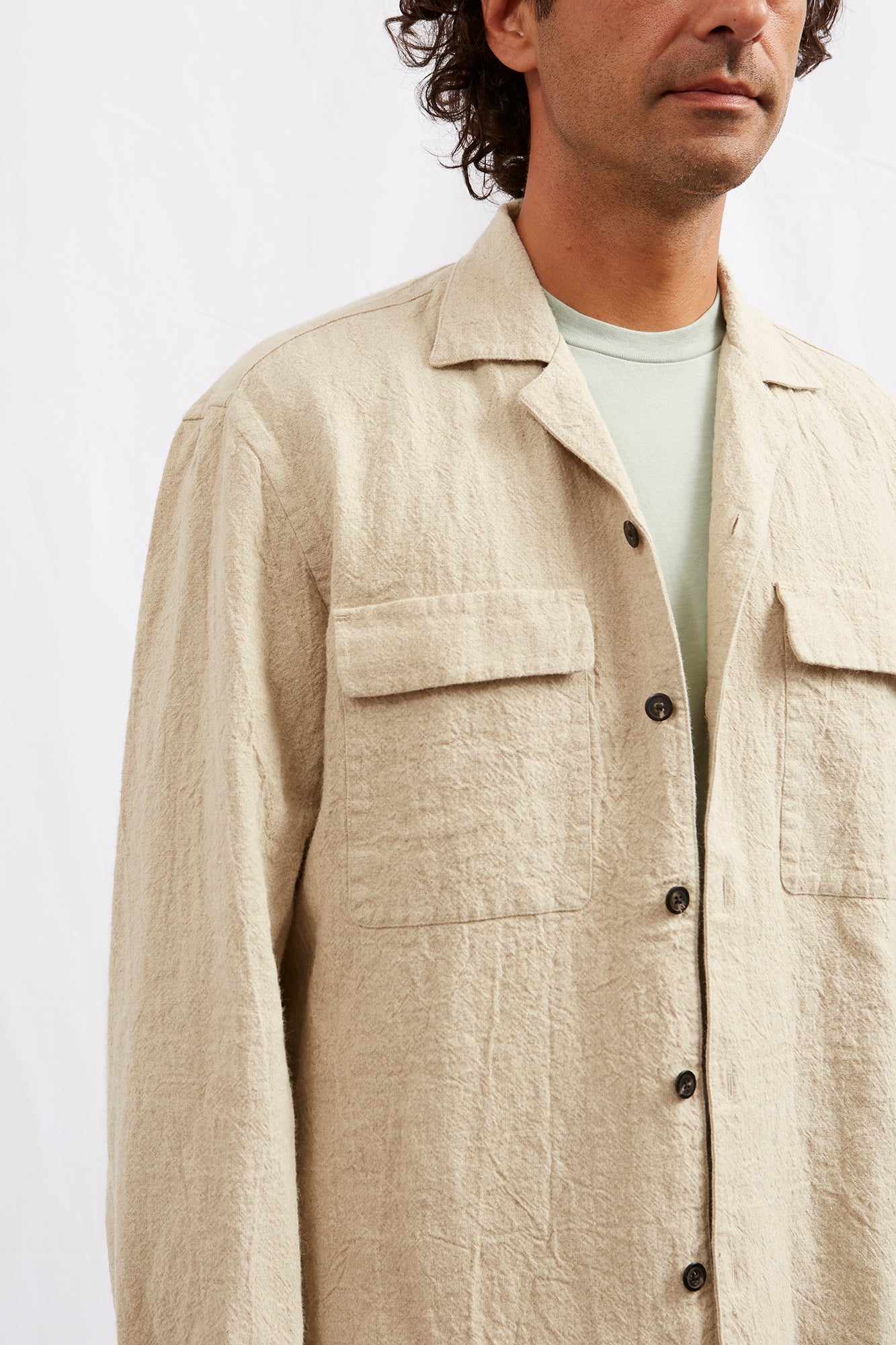 AMEDEO linen ramie natural 3112