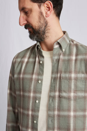 BD Japanese sage check flannel 3231