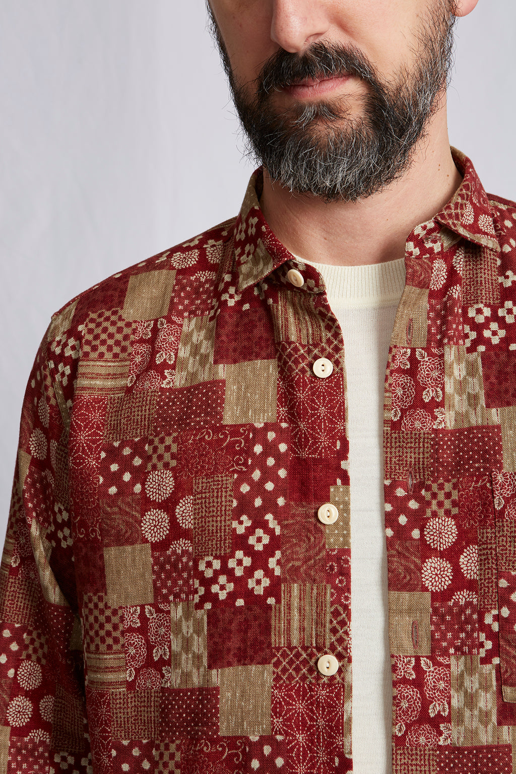CALI red patch print