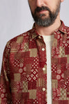 CALI red patch print