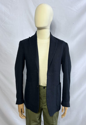 BLAZER hemp wool cotton navy 3212 we