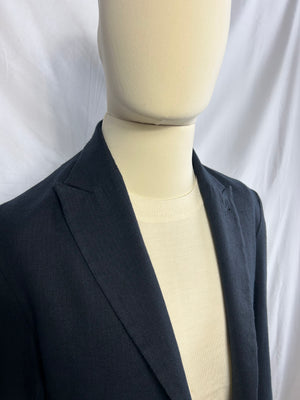 BLAZER hemp wool cotton navy 3212 we