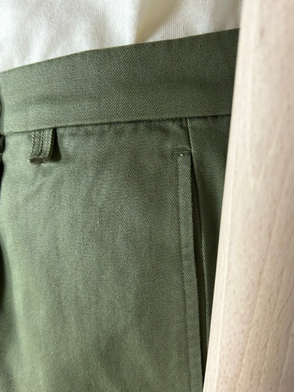 MINIERA Japanese gabardine green 3131