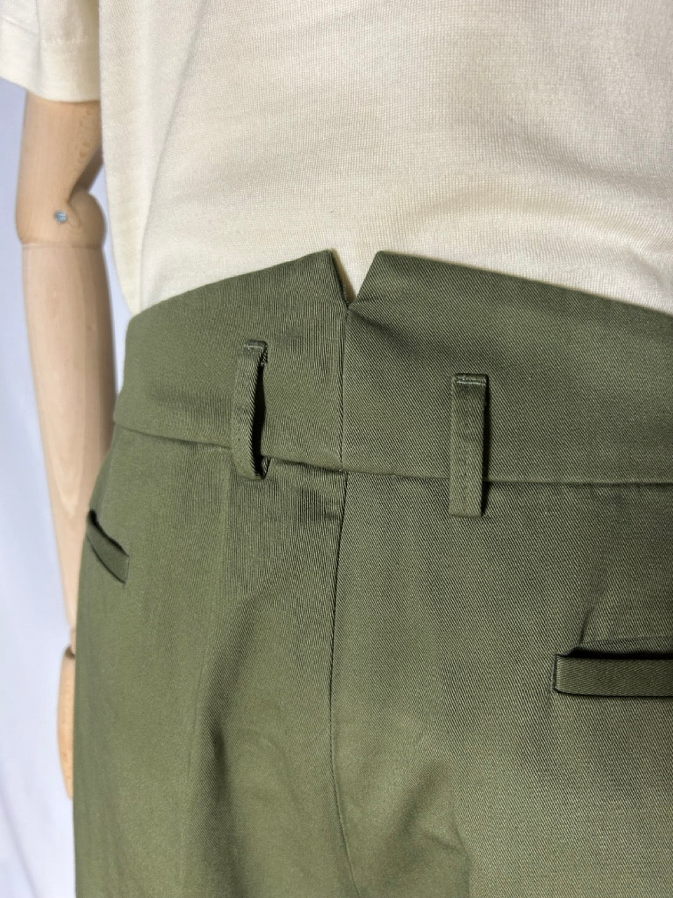 MINIERA Japanese gabardine green 3131