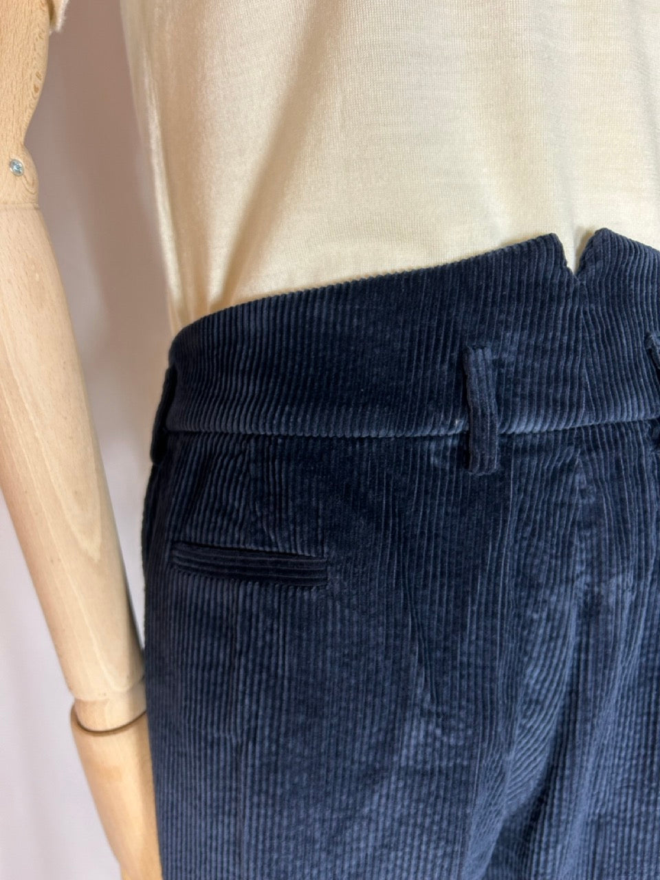 MINIERA Japanese corduroy navy 3234