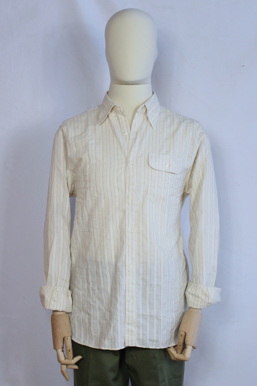ANTO dobby stripe beige 3222