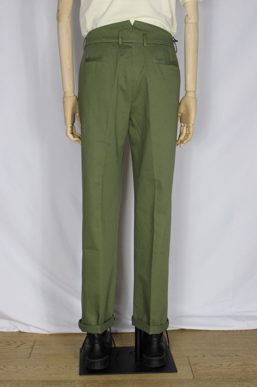 MINIERA Japanese gabardine green 3131