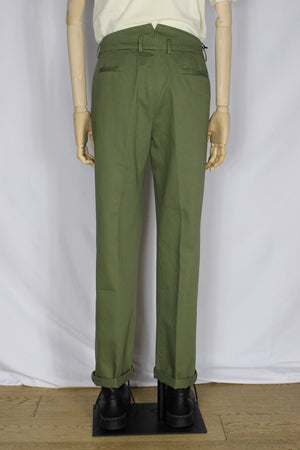 MINIERA Japanese gabardine green 3131