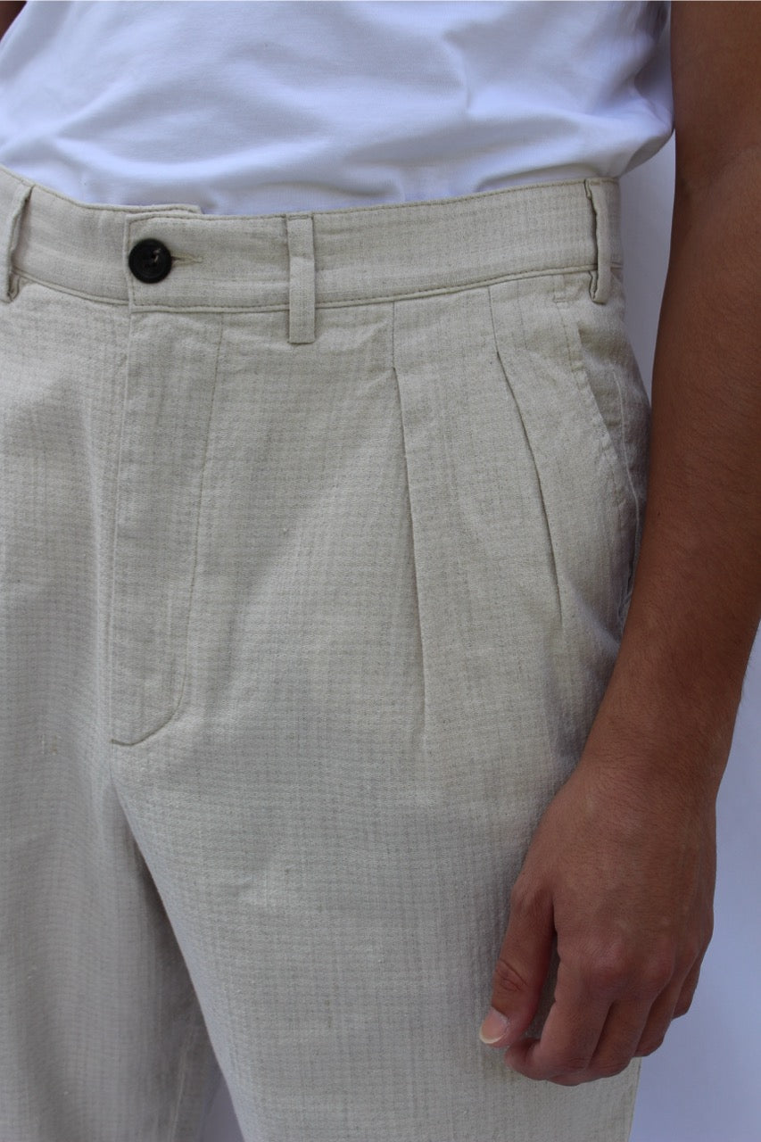 LUCIO hemp cotton stone 4138