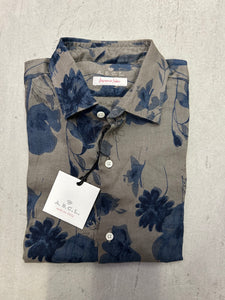 LIBERTY hundred linen dark print 3146