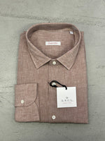 LIBERTY chambray linen blended dusty pink 3114