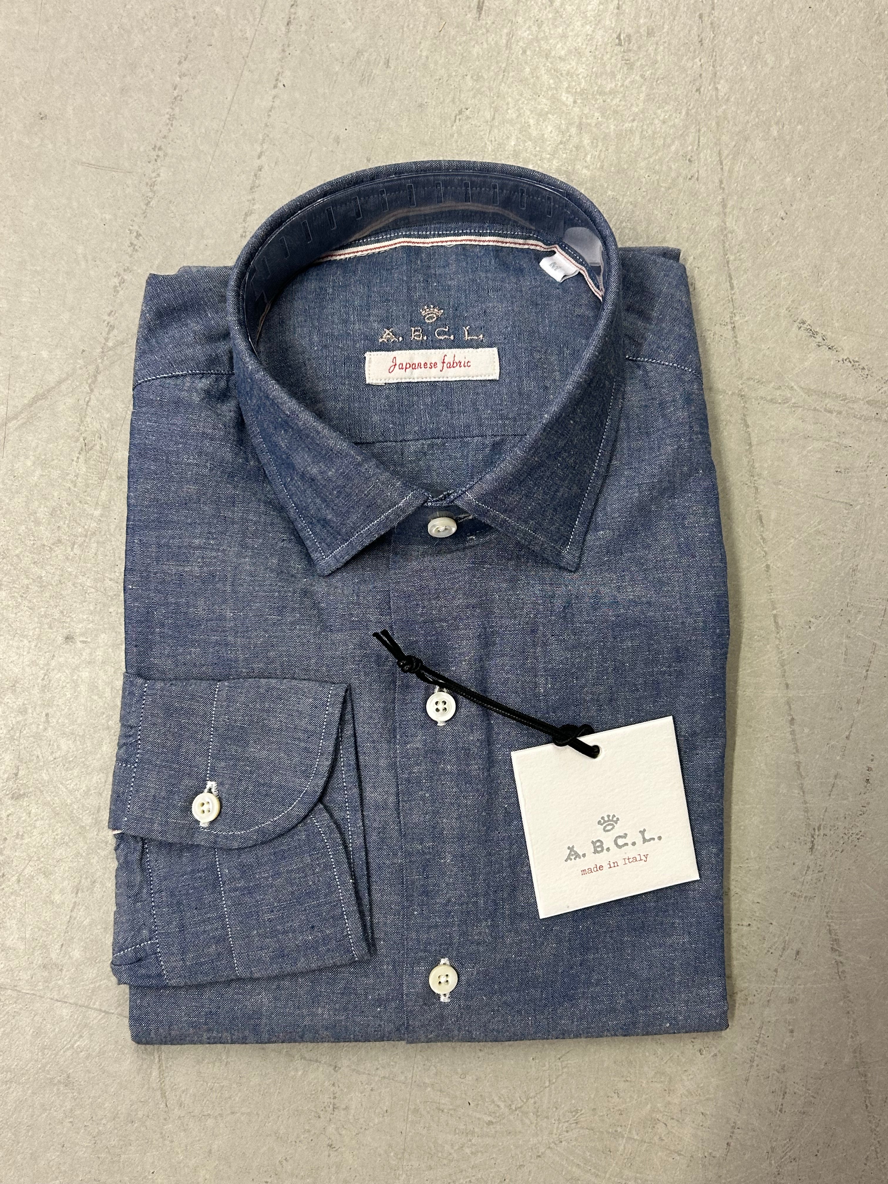 LIBERTY cotton linen ramie SELVEDGE chambray 1107