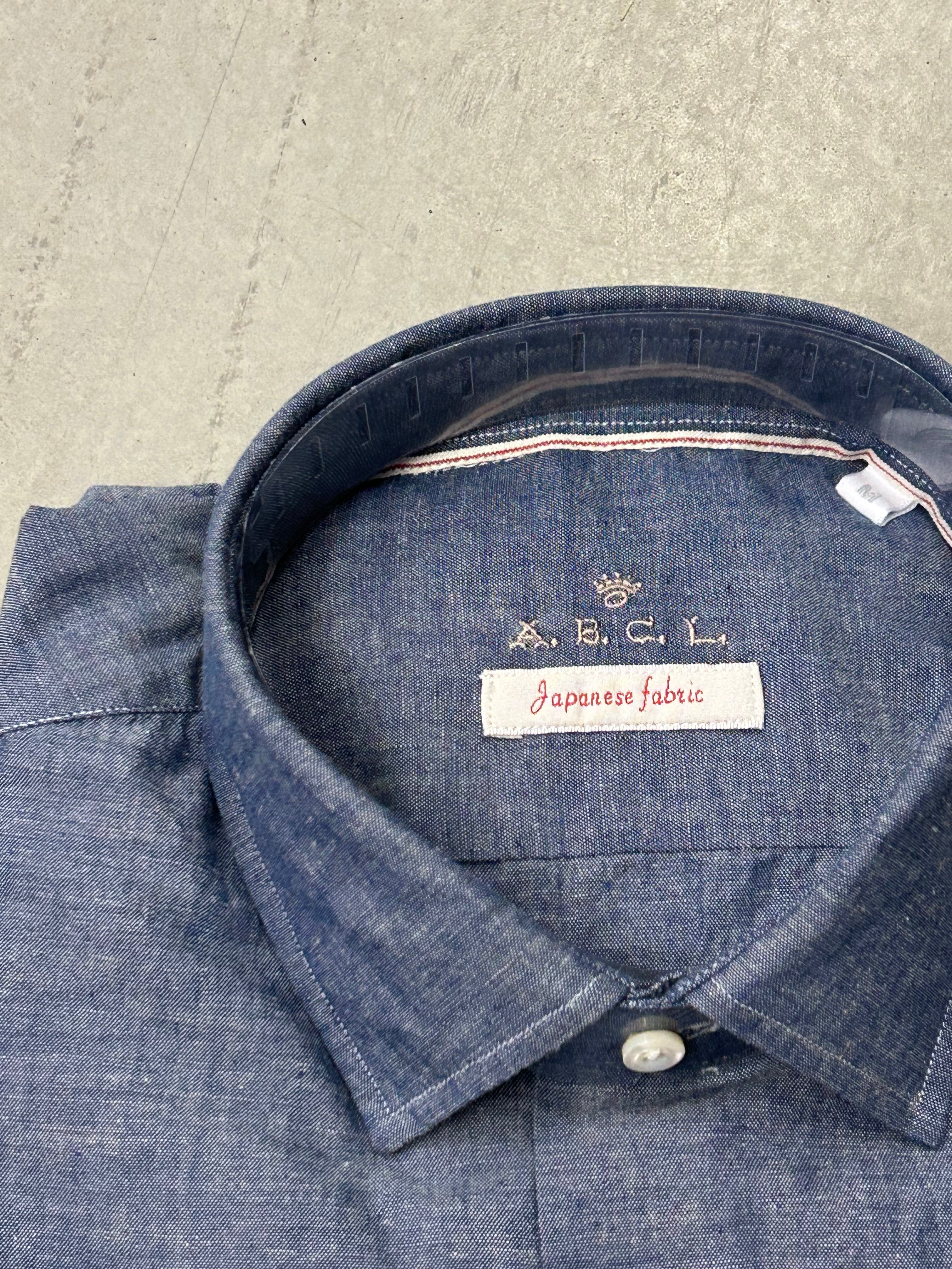 LIBERTY cotton linen ramie SELVEDGE chambray 1107