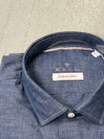 LIBERTY cotton linen ramie SELVEDGE chambray 1107