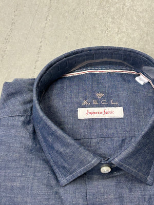 LIBERTY cotton linen ramie SELVEDGE chambray 1107