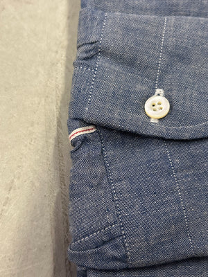 LIBERTY cotton linen ramie SELVEDGE chambray 1107