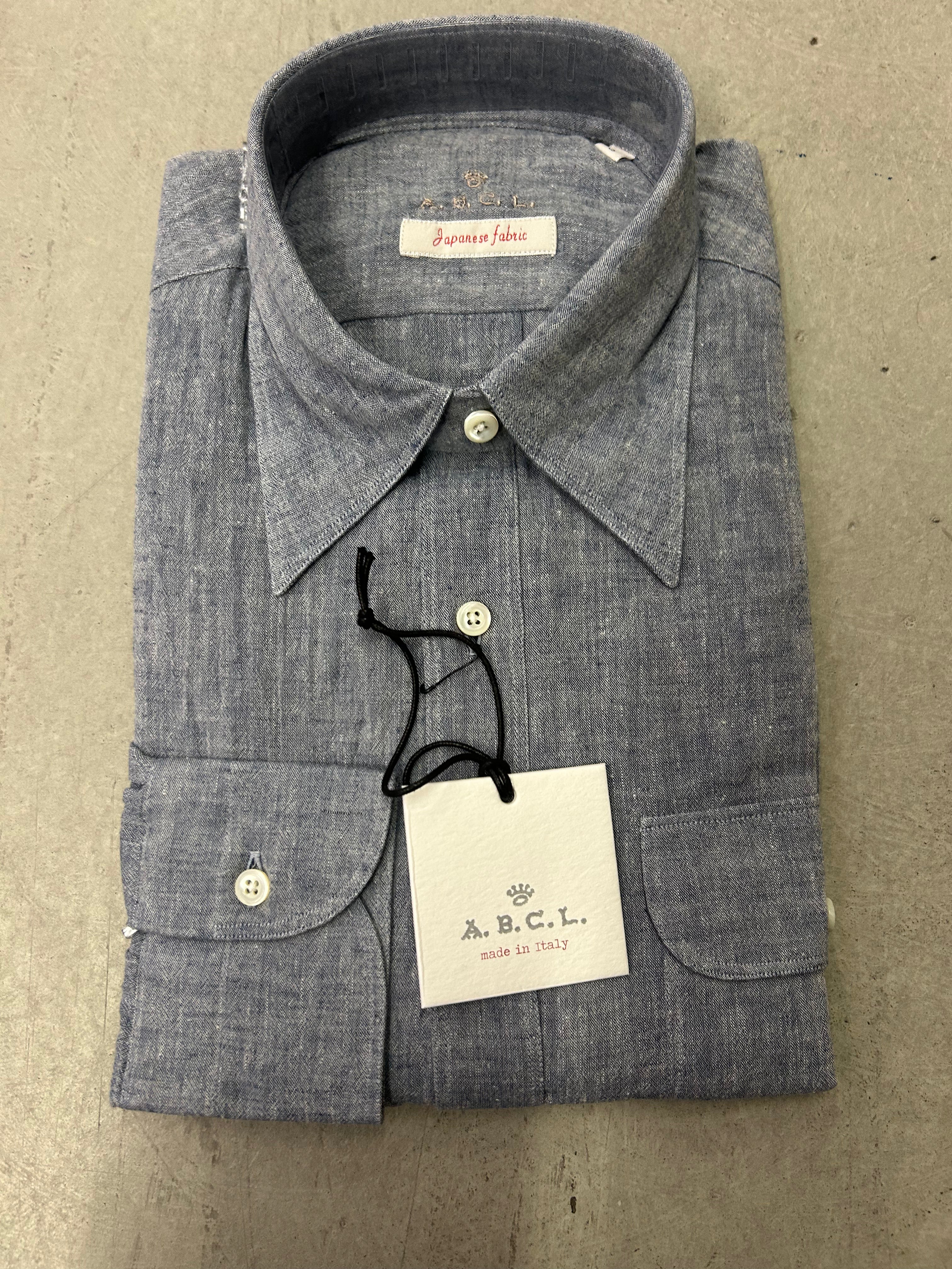 ANTO soft wash cotton linen chambray 4108