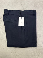 ALVISE hemp wool spina NAVY 3212
