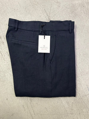 ALVISE hemp wool spina NAVY 3212