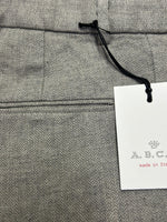 PAUL linen wool herringbone gray 3216
