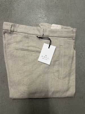 PAUL linen wool herringbone cream 3214