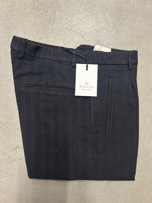 PAUL hemp cotton dark stripe 3218