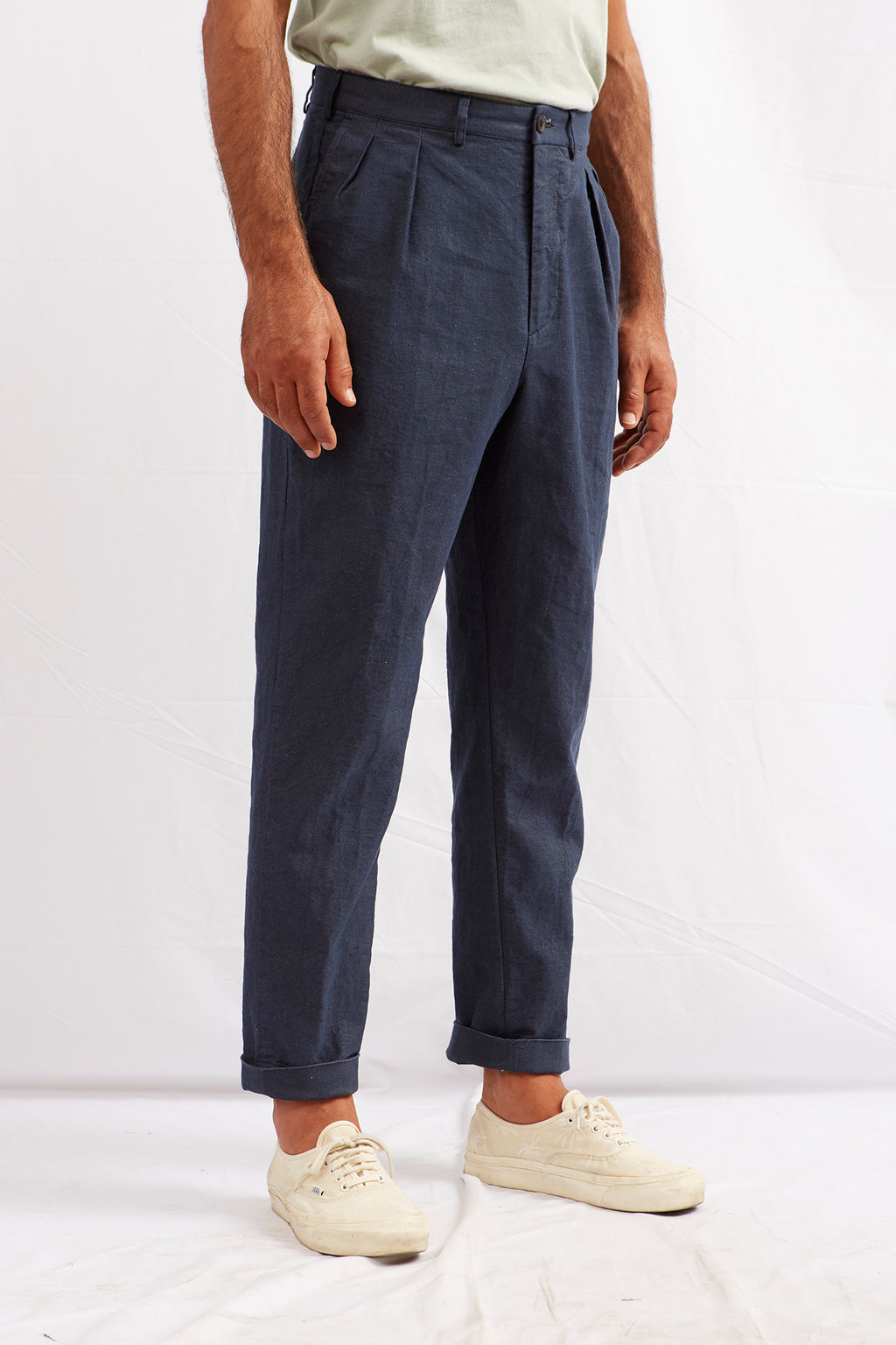 LUCIO cotton linen denim like 3135