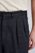 LUCIO hemp wool navy 3212