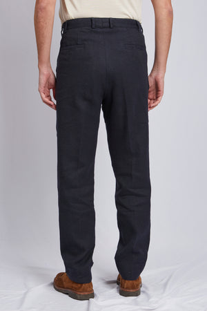 LUCIO hemp wool navy 3212