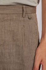PAUL hemp cotton brown 4136