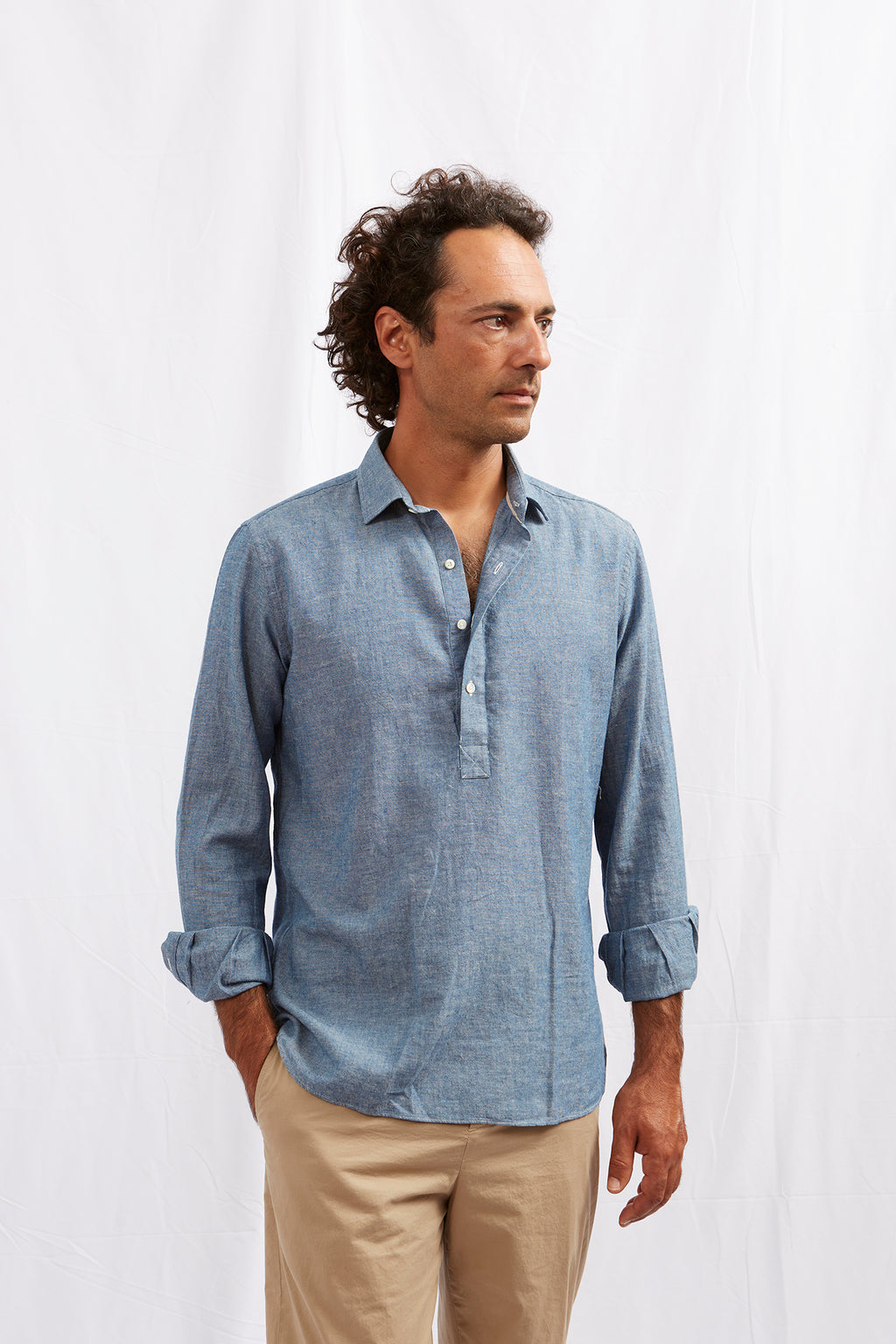POP OVER chambray con cimosa 1107
