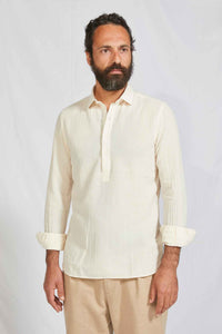 CARTA POP OVER in cotone bianco sporco 3101