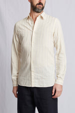 STUDIO dobby stripe blue 3221