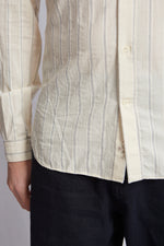 STUDIO dobby stripe blue 3221