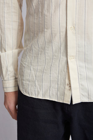 STUDIO dobby stripe blue 3221