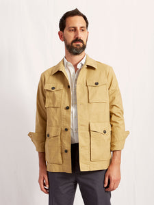 MASAI jacket panama cloth cotton beige 2152