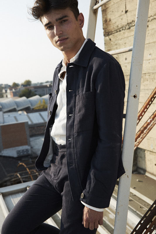service jacket tweedy cotton special 0231