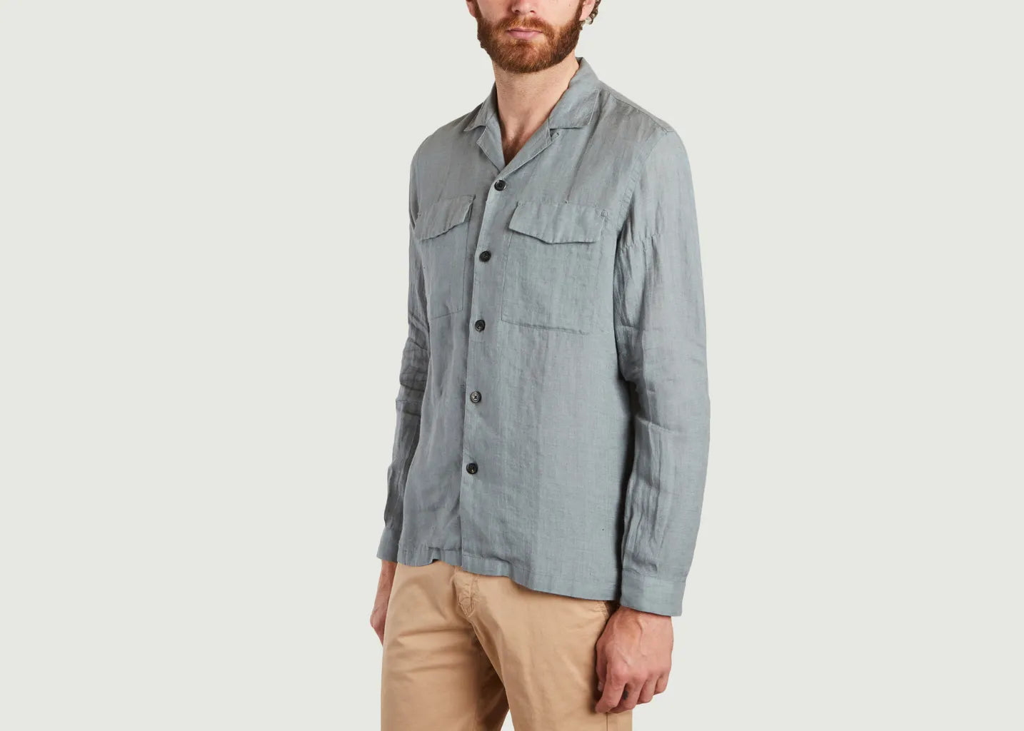 CAMP JACKET hundred linen sage 2132
