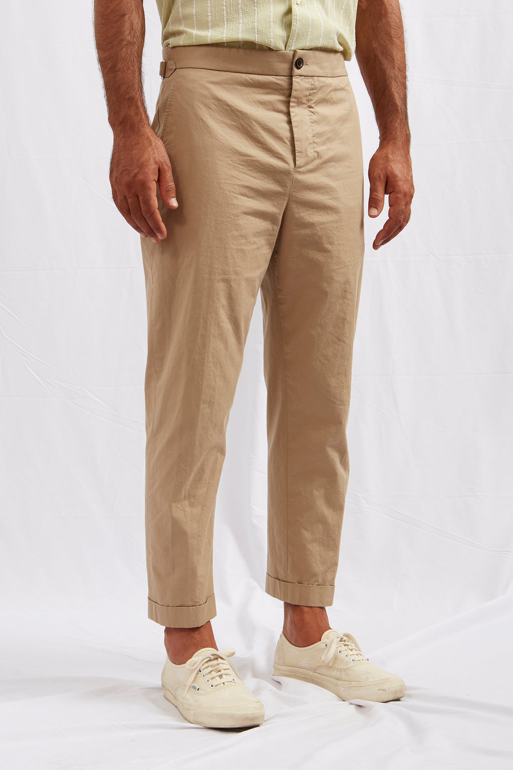ALVISE Japanese gabardine beige 3130