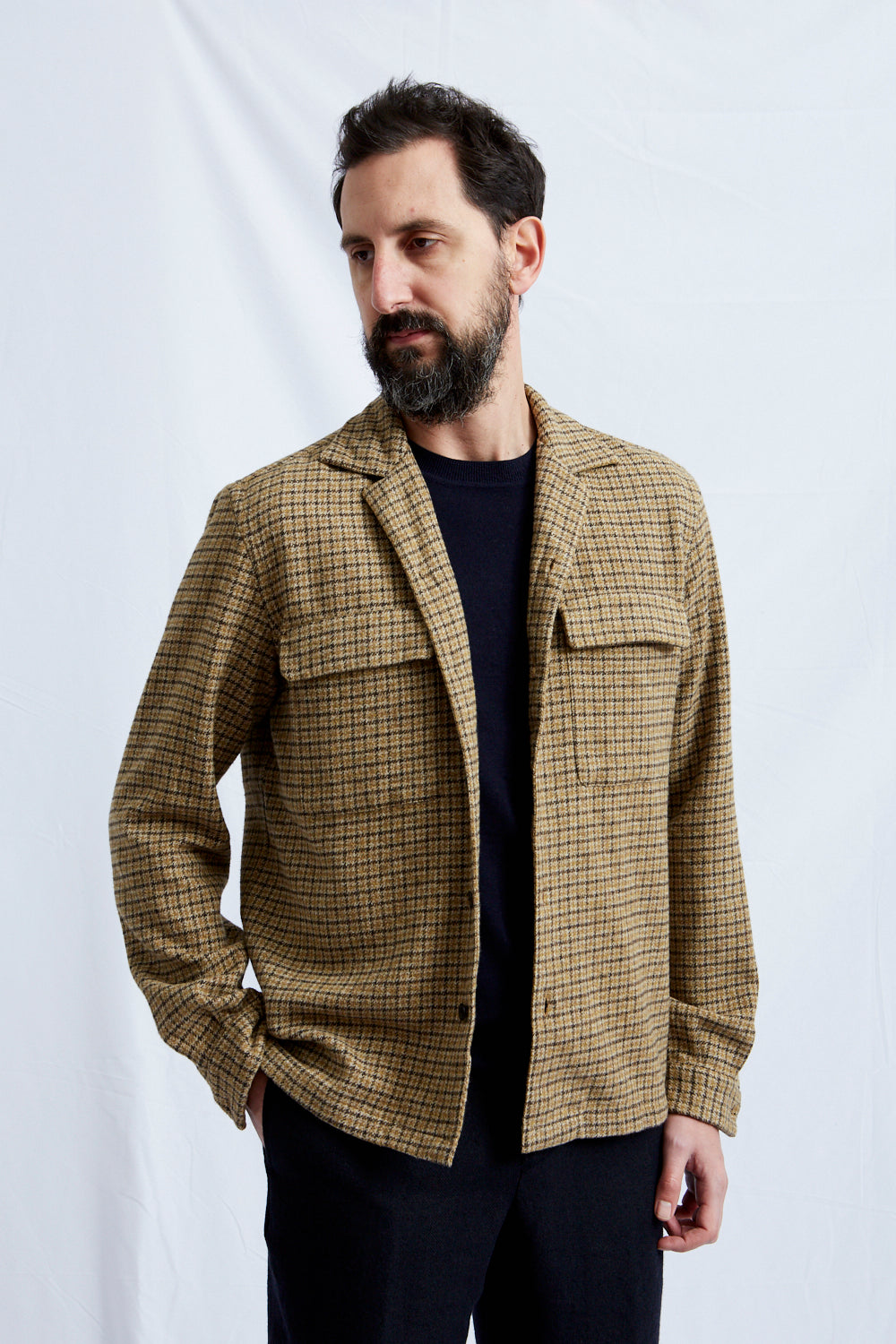 AMEDEO triple low twist ocra check 2222