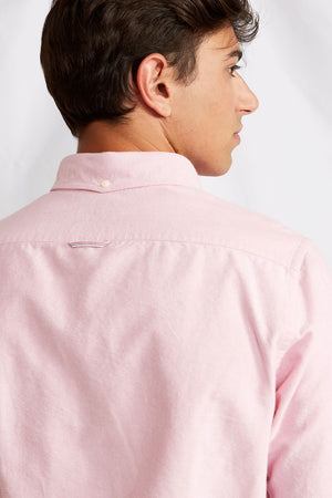 BD pale pink selvedge oxford 1112