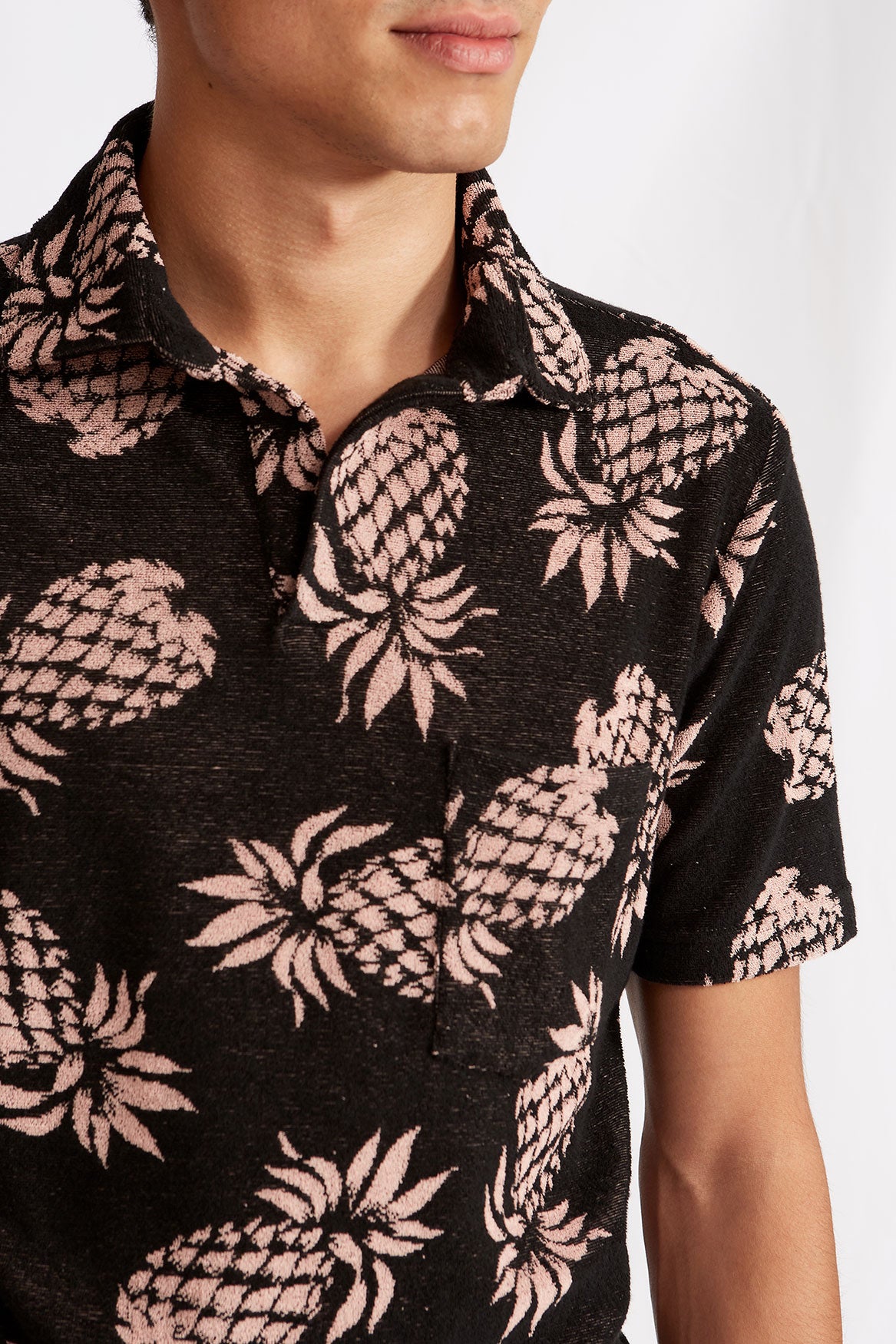 bow polo 1142 pink ananas