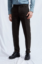 BRANDO hemp wool cotton brown 2226
