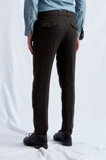 BRANDO hemp wool cotton brown 2226