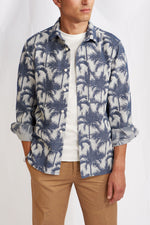 CALI cotton SASHIKO PALMS 1135
