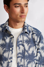 CALI cotton SASHIKO PALMS 1135