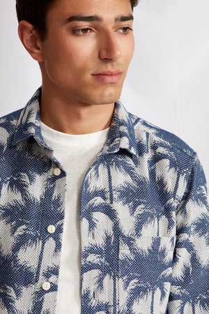 CALI cotton SASHIKO PALMS 1135